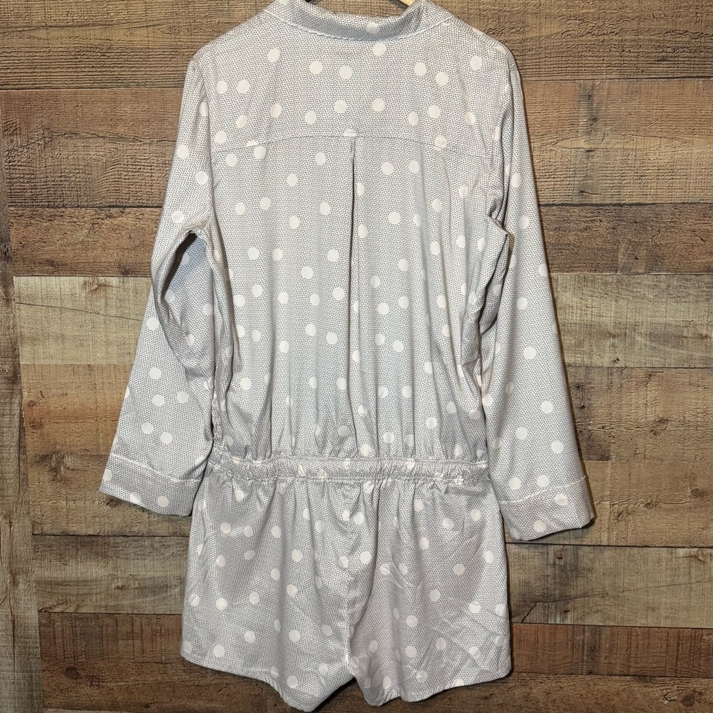 PJ SALVAGE Digity Dots Romper in Cement Women’s size XL Loungewear Pajamas - Picture 5 of 14